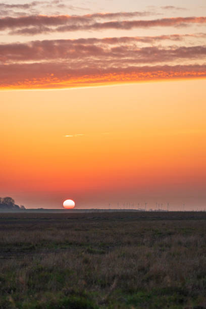 istock Sunset on the North Sea coast. 1222210317