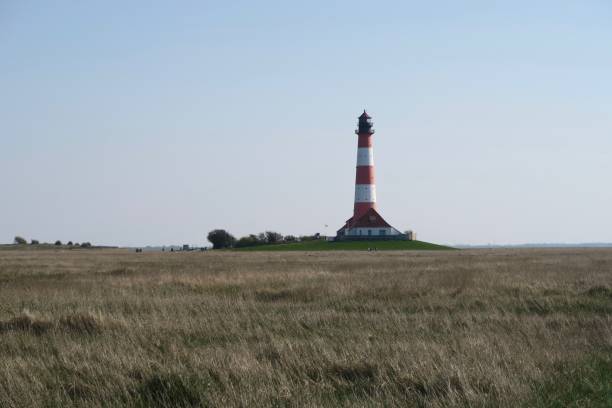 istock The westerheversand lighthouse on the Eiderstedt peninsula 1222212717