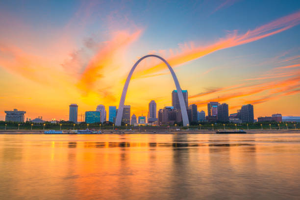 St. Louis, Missouri, USA Skyline