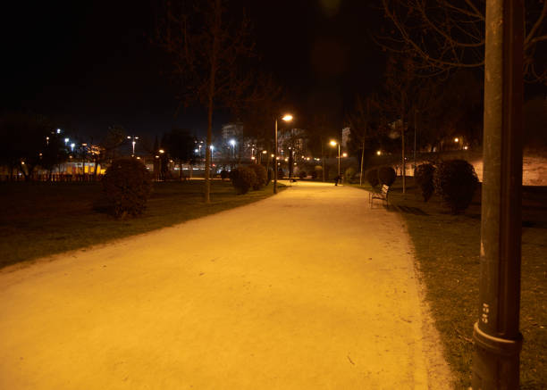 istock I walk in the park to nowhere at night 1222221726