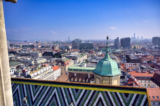 istock Aerial view of Vienna, Austria 1222222969
