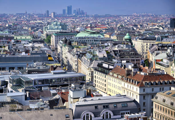 istock Aerial view of Vienna, Austria 1222223131