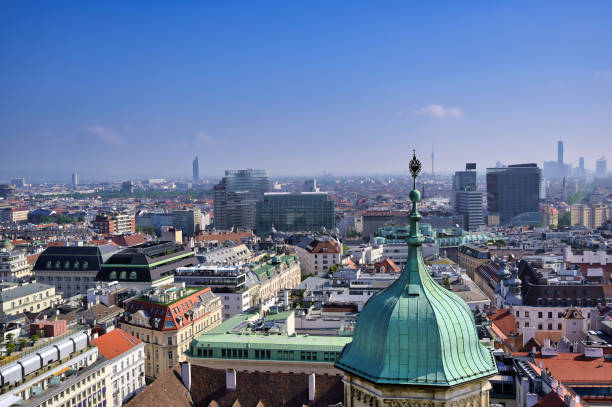 istock Aerial view of Vienna, Austria 1222223134