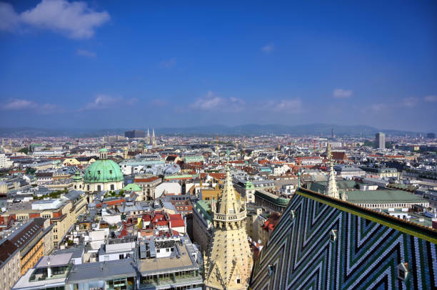 istock Aerial view of Vienna, Austria 1222223191