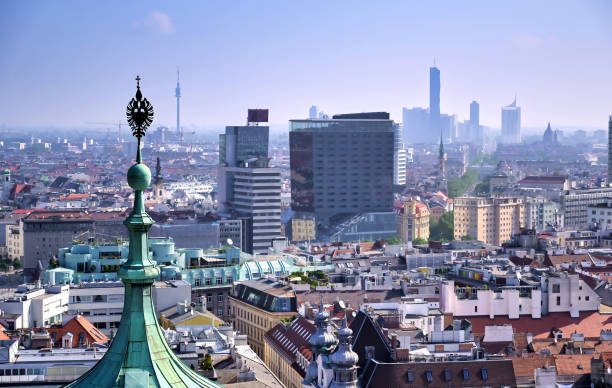 istock Aerial view of Vienna, Austria 1222223337