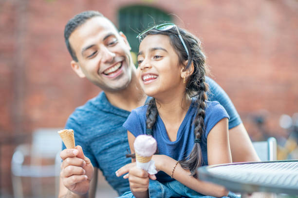 istock Family eating ice cream together 1222223382