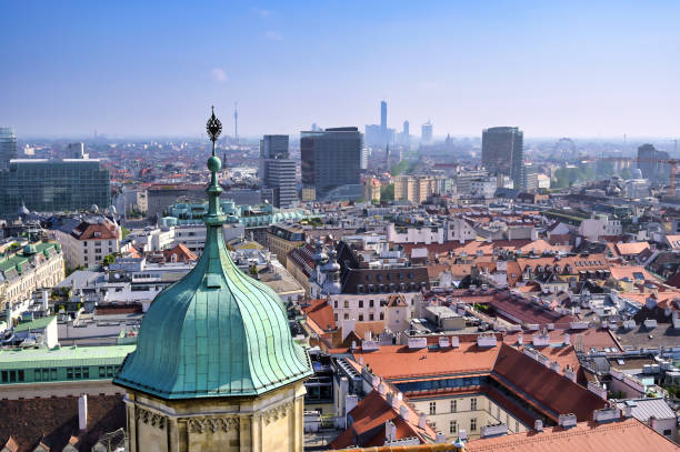 istock Aerial view of Vienna, Austria 1222223447