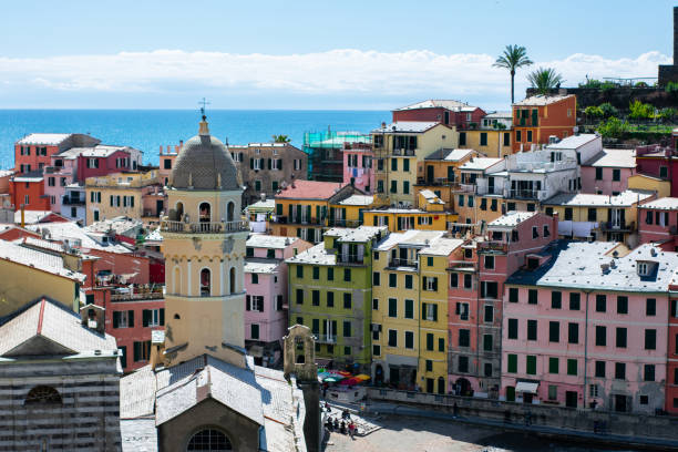 istock Panoramic view of Cinque Terre 1222226139