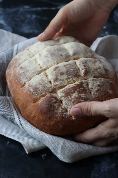 istock Homemade bread, whole wheat bread 1222226376