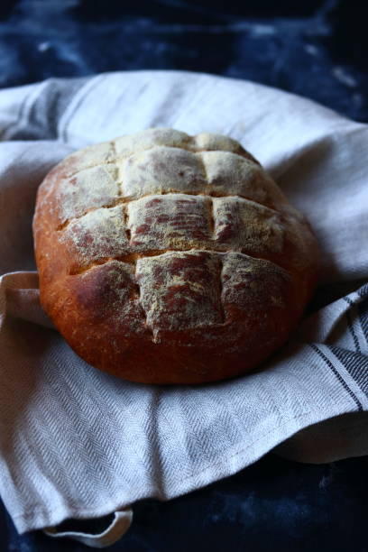 istock Homemade bread, whole wheat bread 1222226384