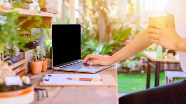 istock Work from home (WFH). Lock down and Self-quarantine at home. Social Distancing and Physical Distancing. Stay home Stay safe. Effect from Covid-19 and stop outbreak virus. 1222228673