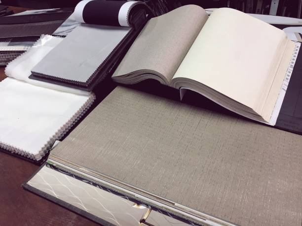 istock wallpaper and fabric selection for interior decoration 1222228690