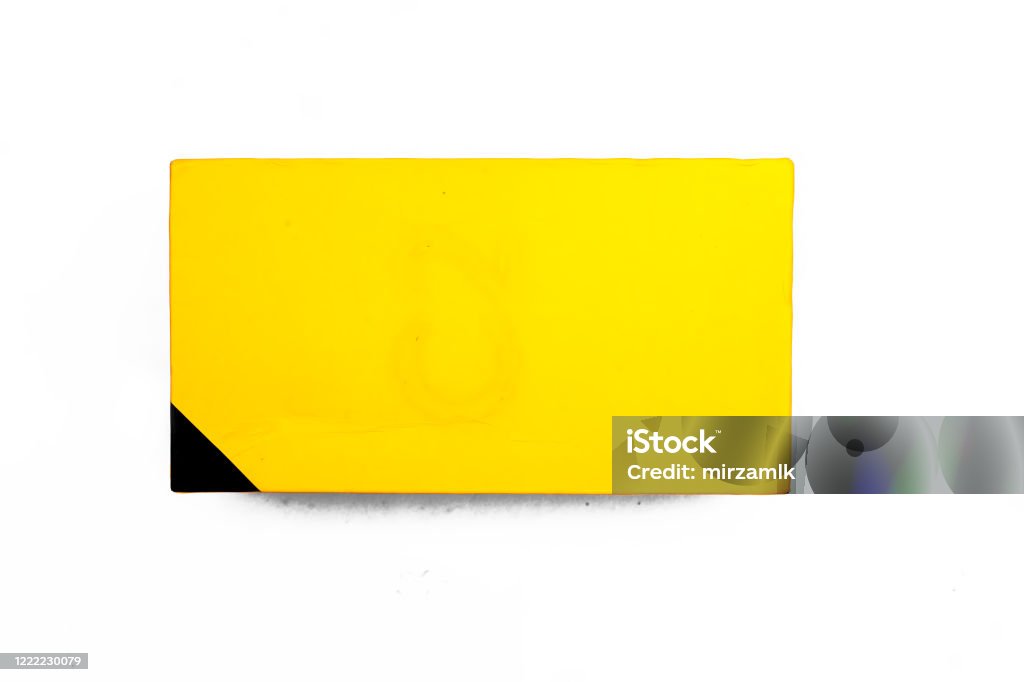 Yellow Parcel Yellow And Black Colored Glossy Package Parcel Mobile Wrapping Box ...