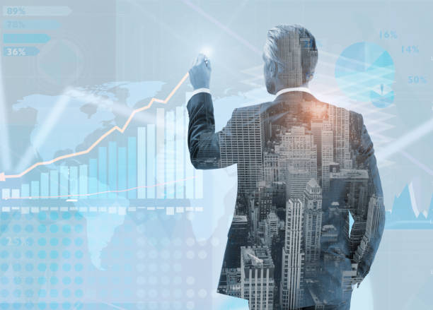 istock Business man holding a pen to write 1222230662
