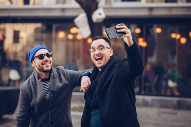 istock Young men hanging out together on a sunny day 1222230885