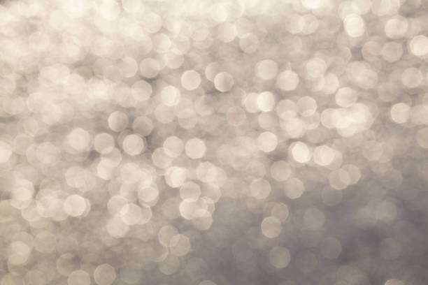 Festive abstract background, colorful bokeh and circles blurred