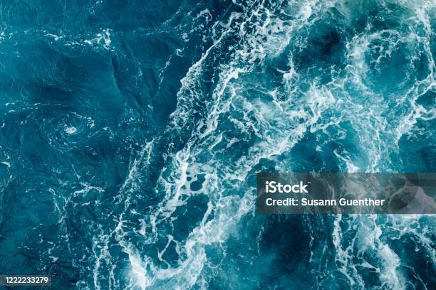 Wave Formation Of The Adriatic Sea Stock Photo - Download Image Now - Sea, Water, Wave - Water