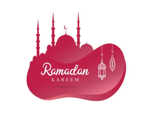 Vector illustration of Ramadan Kareem