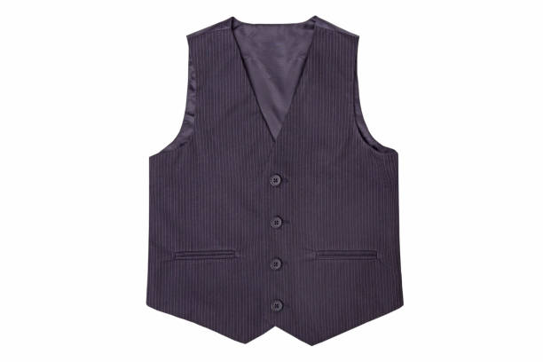 istock Black vest on the boy, school uniform 1222239420
