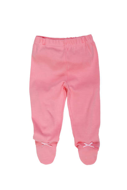 istock Baby pants. Isolated on white, close up. 1222244103
