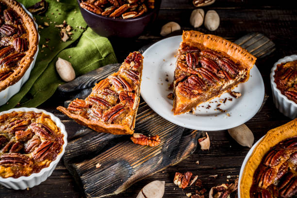 istock Homemade pecan pie 1222246605