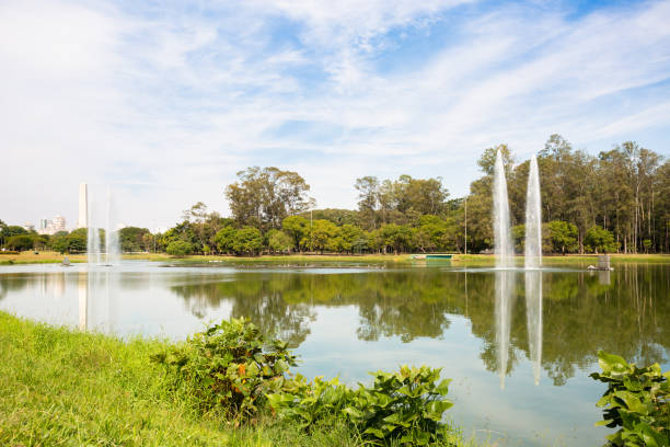 istock Fountain at Ibirapuera Park, Sao Paulo 1222254636