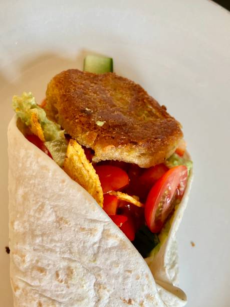 istock falafel in tortilla bread 1222254678