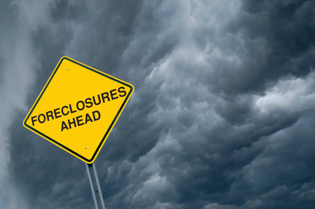 istock Caution Sign in Front of Storm Clouds 122225631