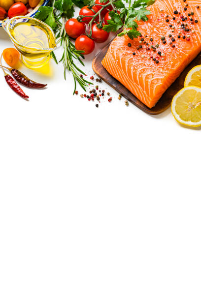 A chef holding a plate full of cooked salmon and vegetables.\n\n[url=http://bit.ly/v1TKVF][img]http://nicolesyoung.com/istock/lightboxes/food_prep.png[/img][/url]\n[url=http://bit.ly/uV6bk8][img]http://nicolesyoung.com/istock/lightboxes/food.png[/img][/url]