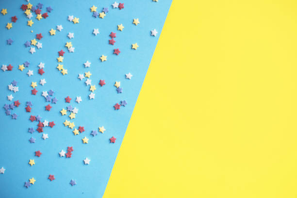 istock Beautiful background with stars 1222257855