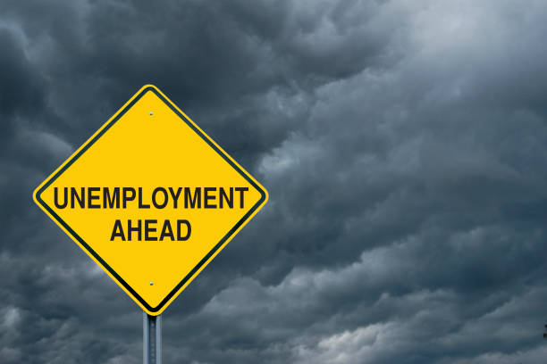 istock Caution Sign in Front of Storm Clouds 122226010