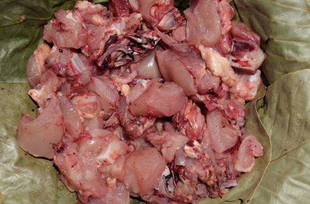 istock Top View of Raw Chicken Pieces 1222268118