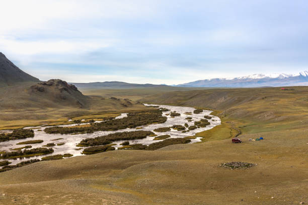 istock Altai Tavan Bogd National Park in Bayar-Ulgii, Mongolia. 1222269312