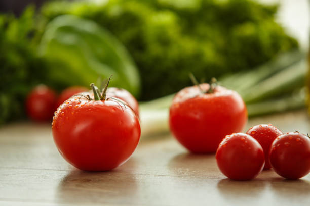 istock Juicy fresh tomatoes for your organic meal 1222271852