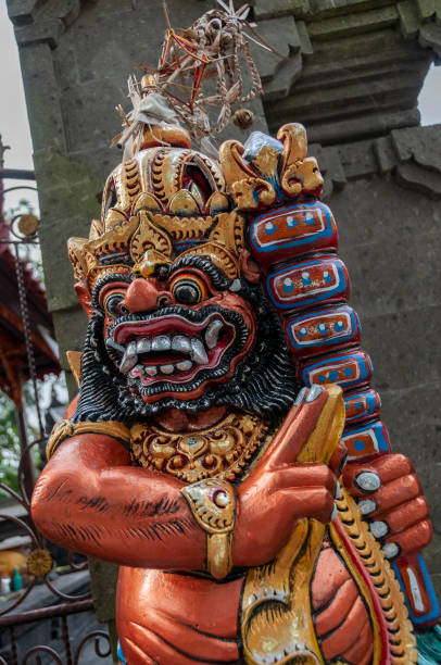 istock Ornate Hindu statue Bali Indonesia 1222275915