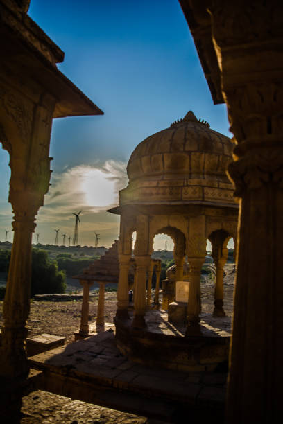 istock Sunset view at Bara bagh Jaisalmer, Rajasthan India 1222275940