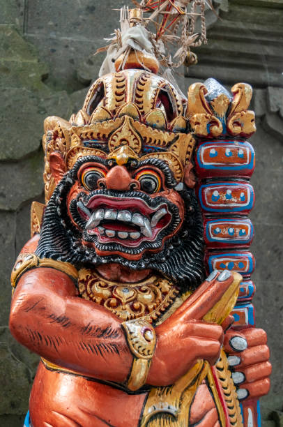 istock Ornate Hindu statue Bali Indonesia 1222275984