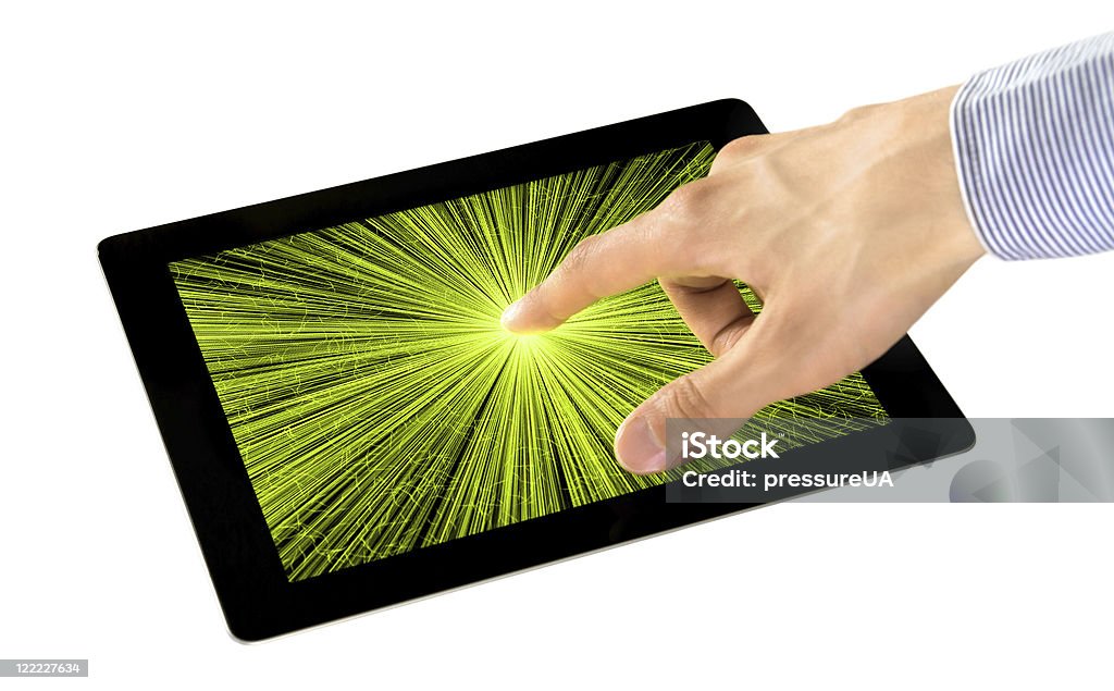 Perception sensorielle sur Tablette numérique - Photo de Abstrait libre de droits