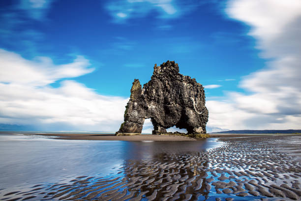 istock Hvitserkur rock in Iceland 1222276396