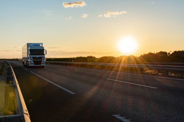 istock Truck with refrigerated semi-trailer 1222287717