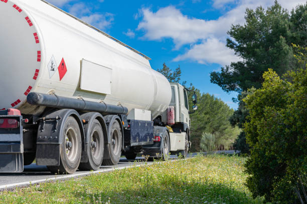 istock Fuel tank truck 1222287760