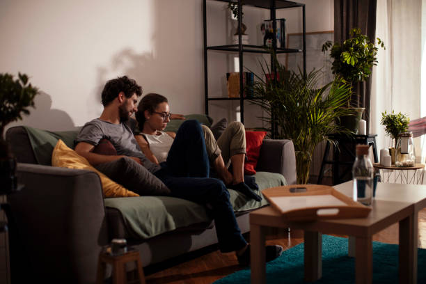 istock Spending time in their cosy home 1222290868