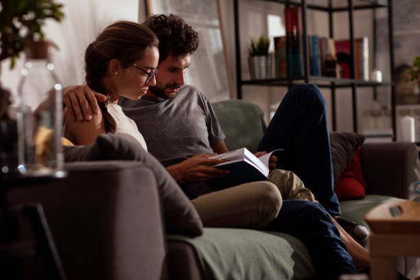 istock Researching the book together 1222290870