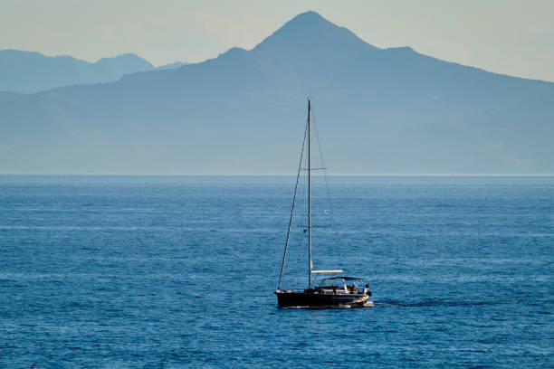 istock Yacht in Aegean Sea 1222291319