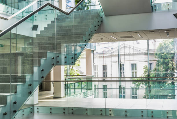 istock Interior of emty office building 1222291470