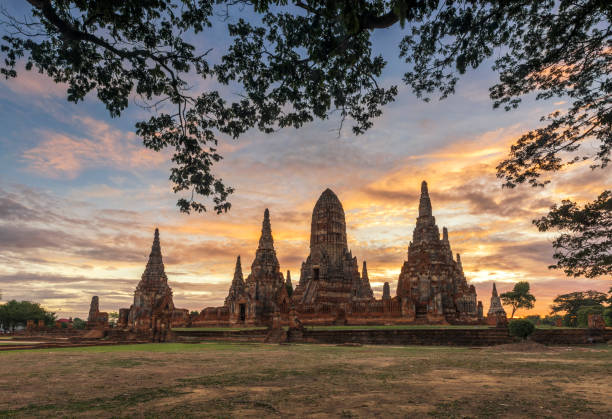 istock wat Chaiwatthanaram temple, Ayutthaya 1222305213