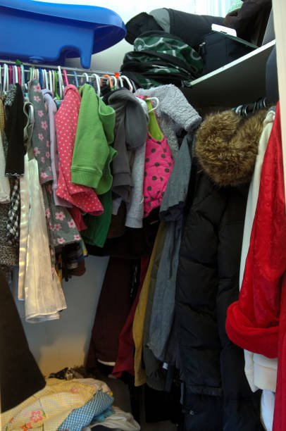 istock A small closet full of clothing 1222305477