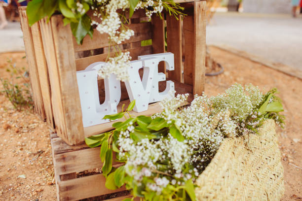 istock Luminous letters with the word love 1222312499
