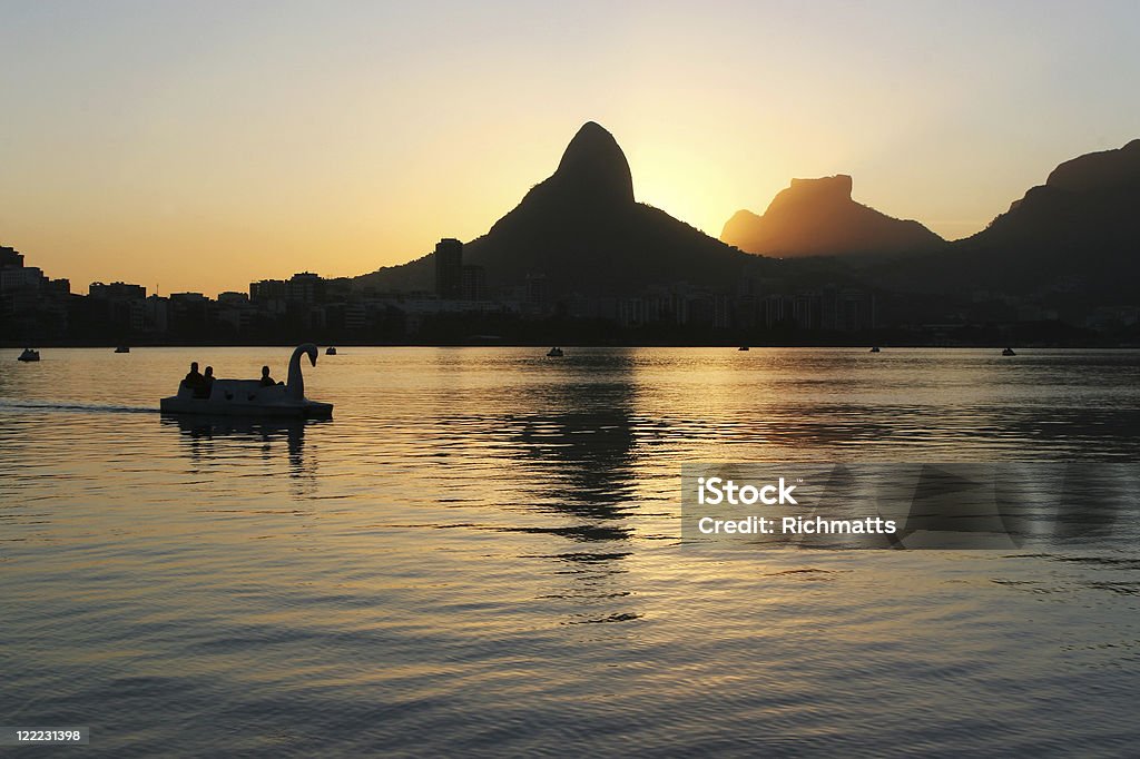 Rio de Janeiro, la tranquilla serata - Foto stock royalty-free di Acqua