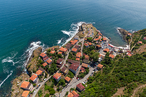Garipce Village, view from the helicopter. Garipce Village. Garipce is a village in Sariyer district of Istanbul Province, Turkey.
